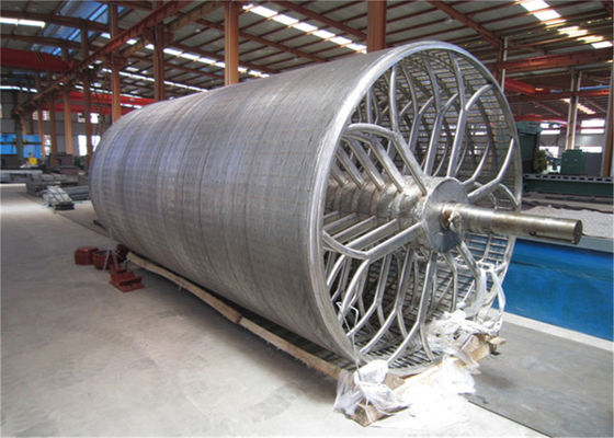 Chiny Części maszyn do produkcji papieru Forma cylindra SS Średnica materiału 1.5m Wysoka wydajność dostawca