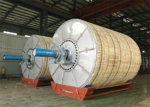 Chiny Dokładne urządzenie do produkcji papieru Części suszarka Cylinder 2200 Mpm Szerokość robocza 5600mm dostawca