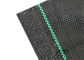 Czarny tkany materiał geotekstylny / tkanina geosyntetyczna PP Tkany materiałem budowlanym dostawca
