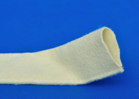 Chiny 1.5mm Grubość 100% Nomex Felt Przemysłowy rękaw dystansowy do starzenia piekarnika fabryka